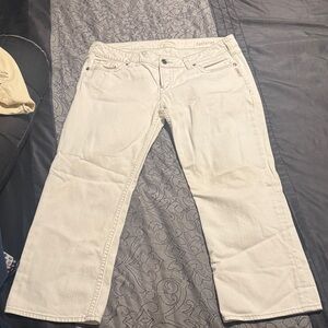 Silver Jeans Off-White Denim